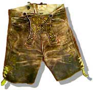 Kurze Lederhose aus Murnau