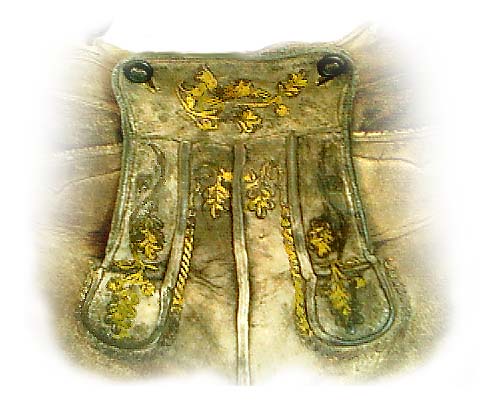 Hirschlederhose Hosentuerl