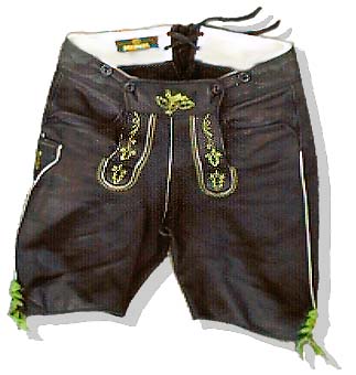 Laponia Plattler Lederhose