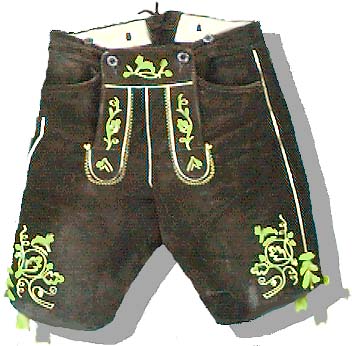 Chromspalt Plattler Lederhose