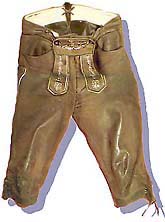 Rindlederne Kniebundhose von Adler