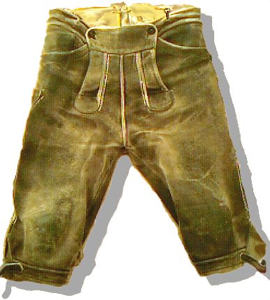 Hirschlederhose aus den 50er Jahren