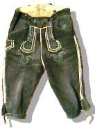 Hirschlederne Kniebundlederhose aus Murnau