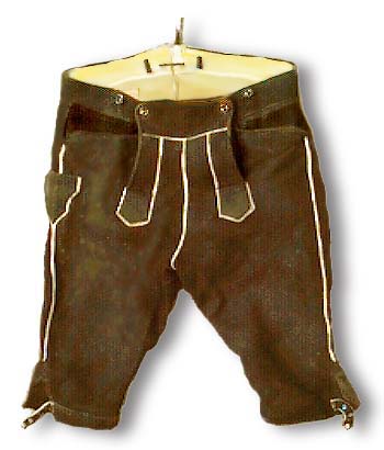 Hirschlederhose aus dem Allgäu