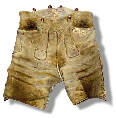 Lederhose aus dem Isarwinkel